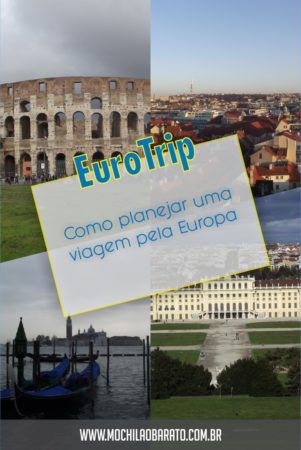 Planejamento de viagem para Europa