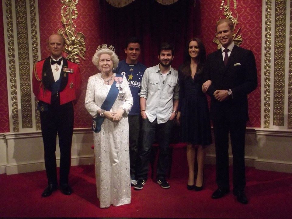 Família Real no Madame Tussauds