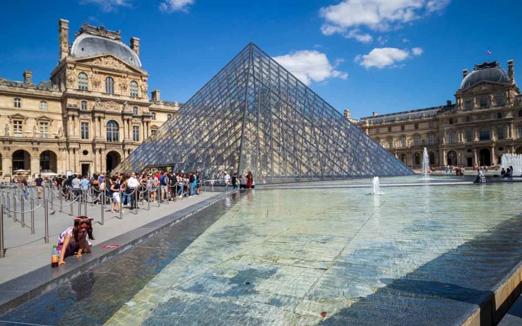 Museu do Louvre em Paris.