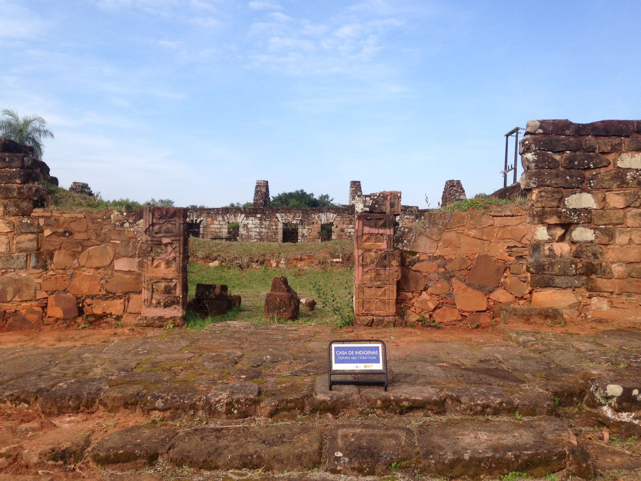 ruínas Santísima Trinidad del Paraná