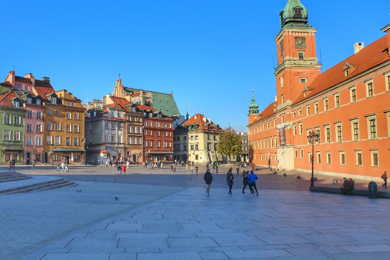 Centro histórico de Varsóvia