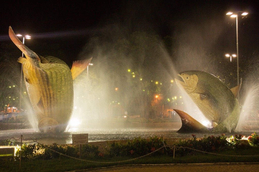 Praça da Liberdade em Bonito MS