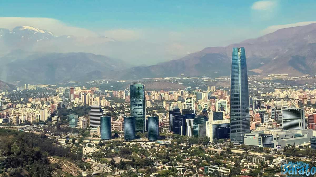 Vista do Cerro San Cristóbal