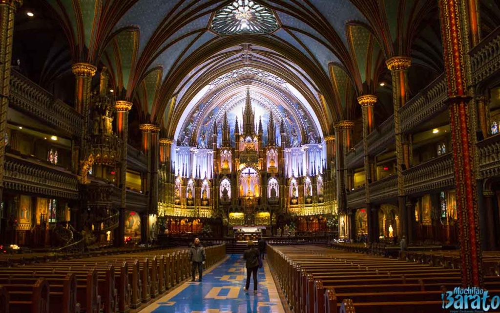 Catedral de Notre-Dame em Montreal