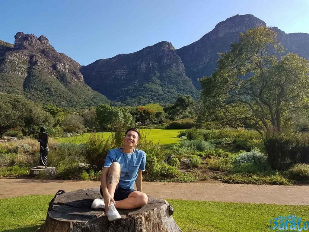 Jardim Botânico na Cidade do Cabo