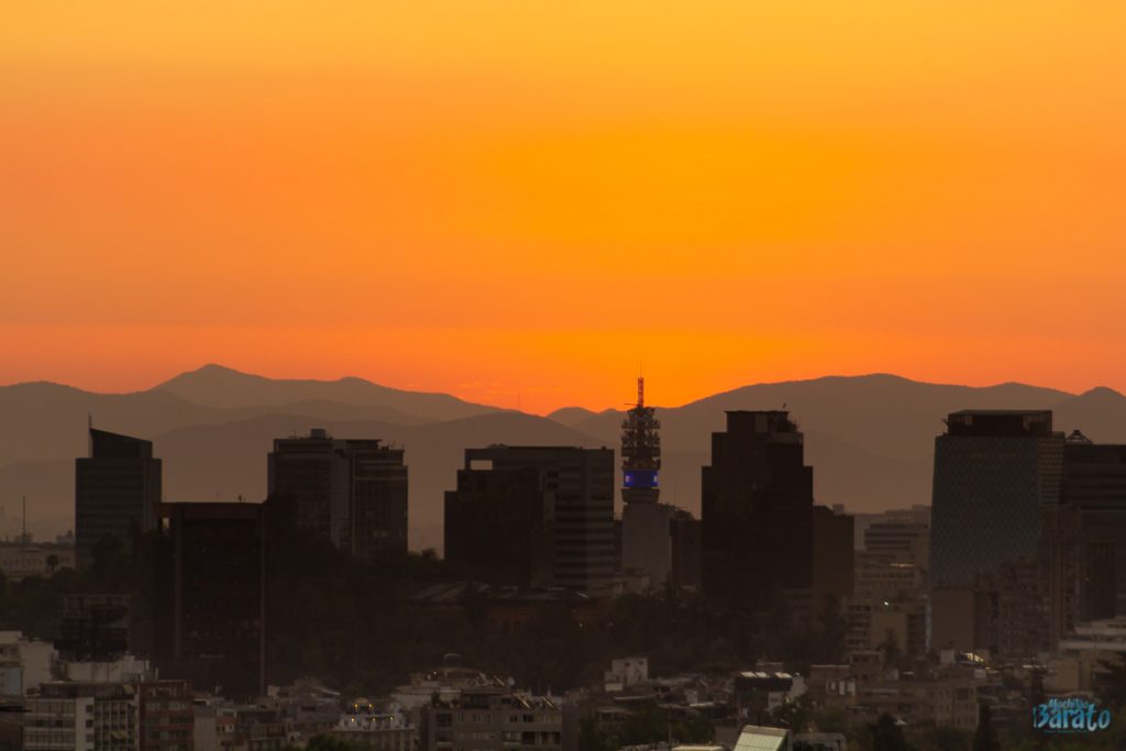 Pôr do Sol em Santiago