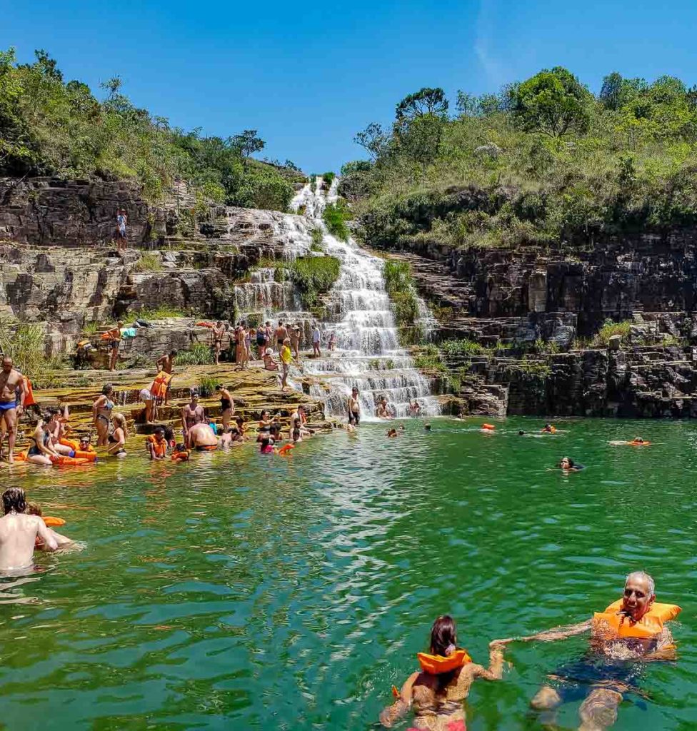 Cachoeira Lagoa Azul em Capitólio