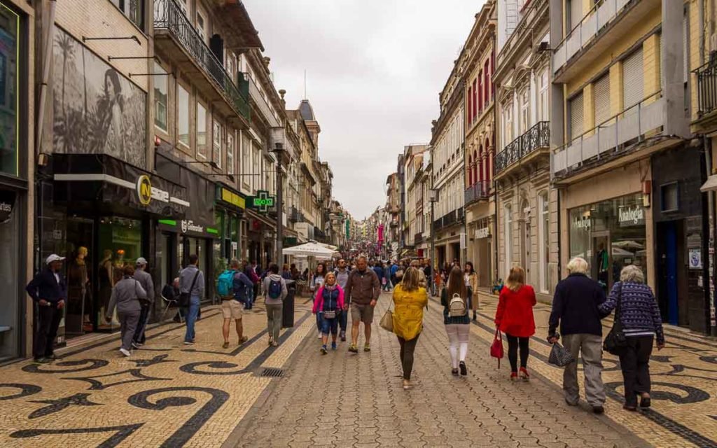 Rua de Santa Catarina no Porto
