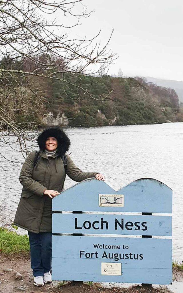 Lago Ness na Escócia