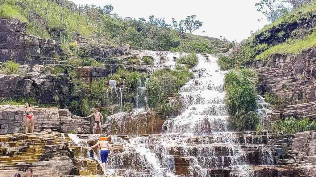 Cachoeira Lago Azul em Capitólio