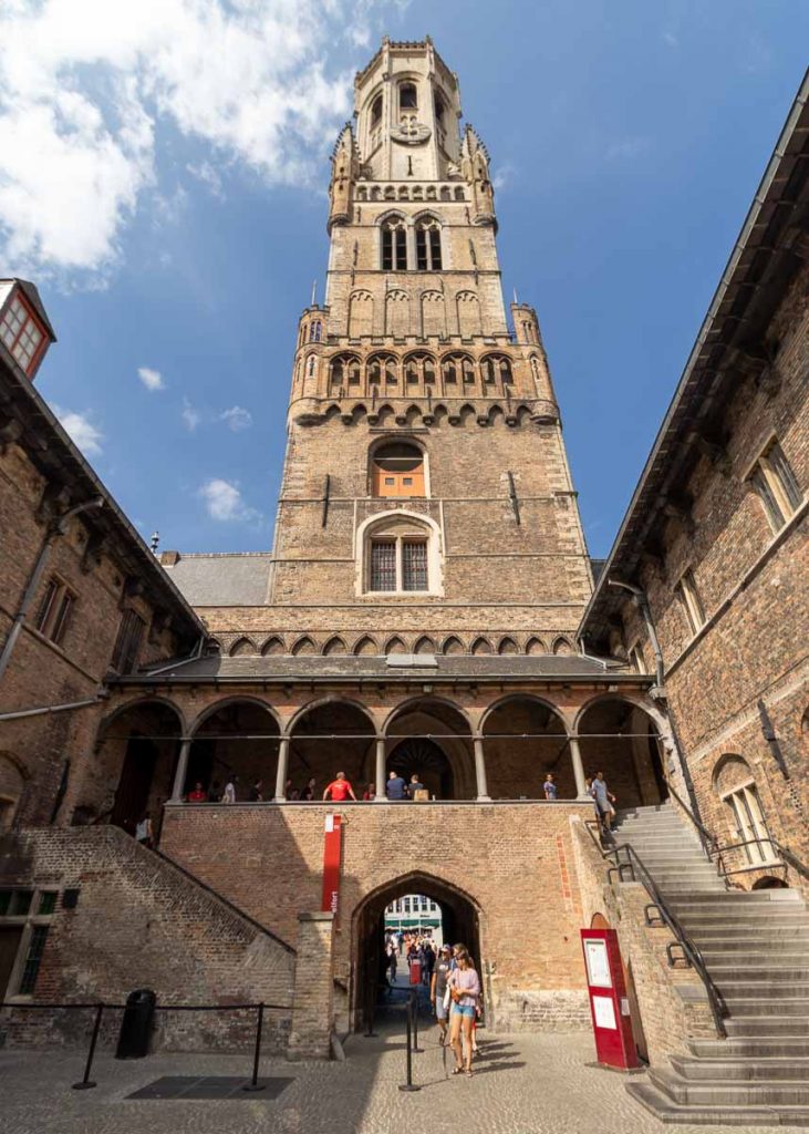 Torre Belfort em Bruges