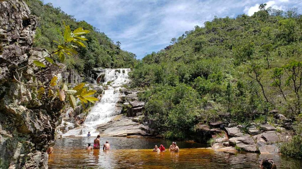 Cachoeira Rei Artur em Capitólio