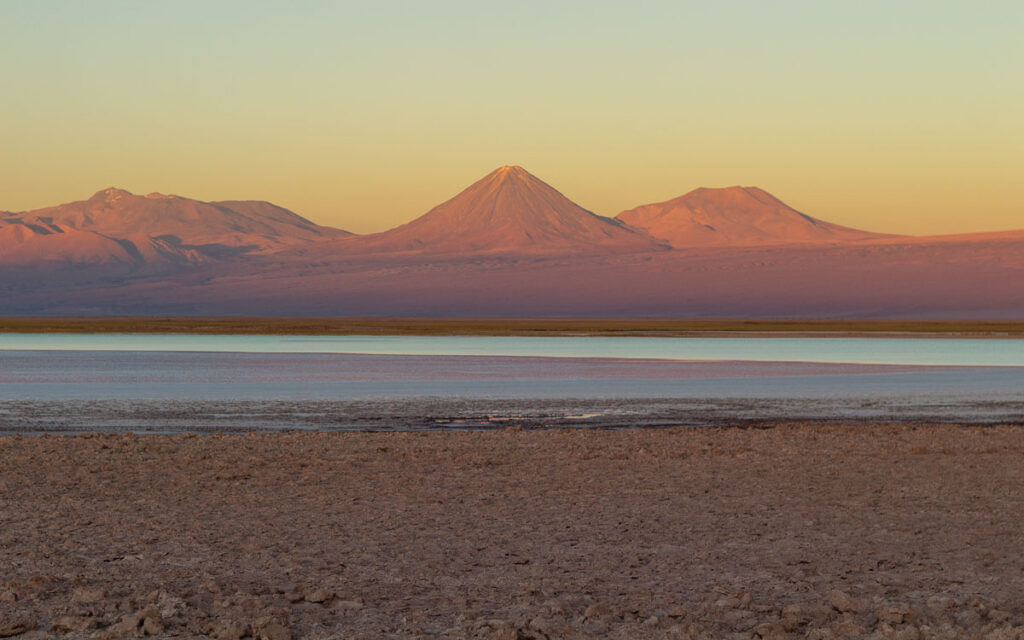 Laguna Tebinquiche no Deserto do Atacama