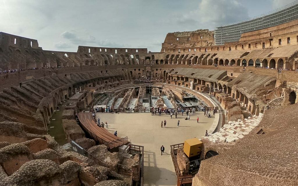 Interior do Coliseu