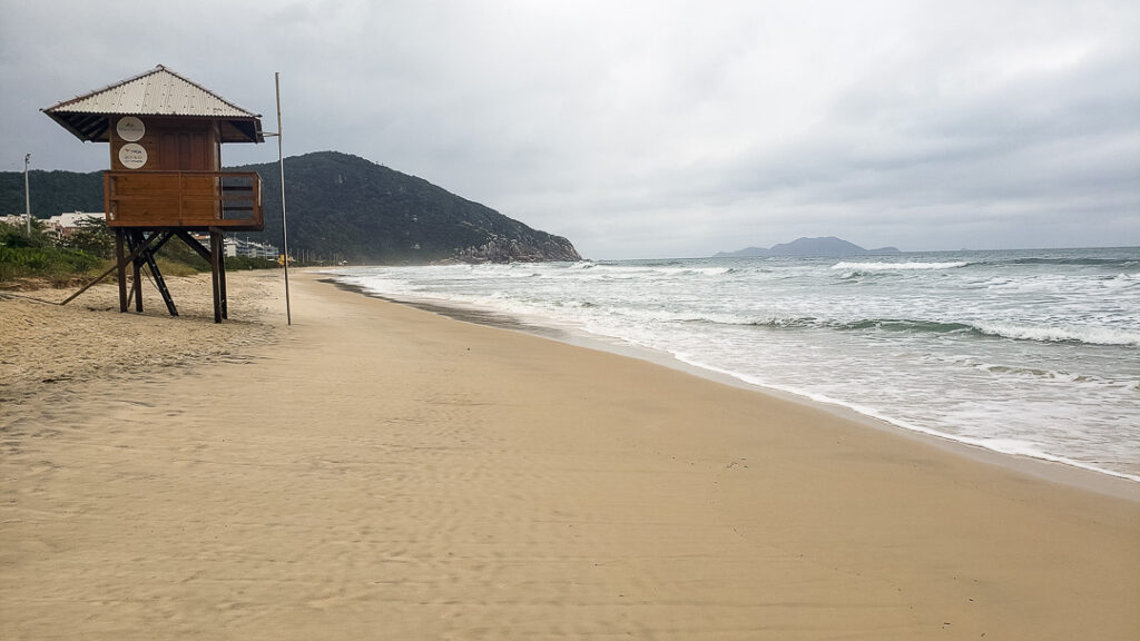 praia Brava em Florianópolis 