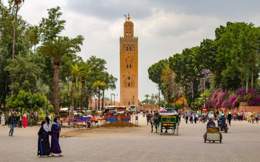 Marrakech no Marrocos