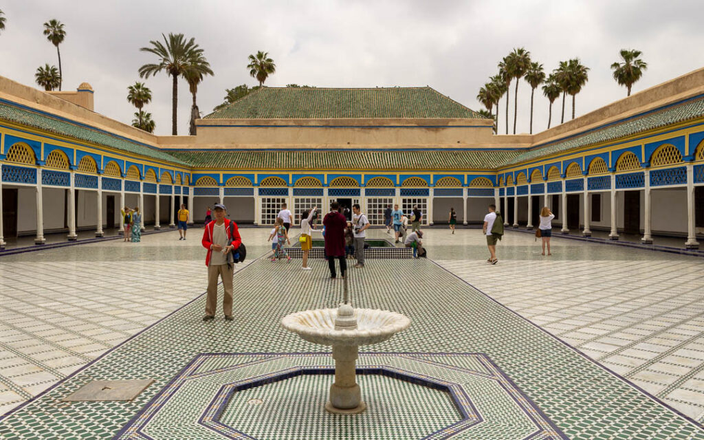 Palácio da Bahia em Marrakech
