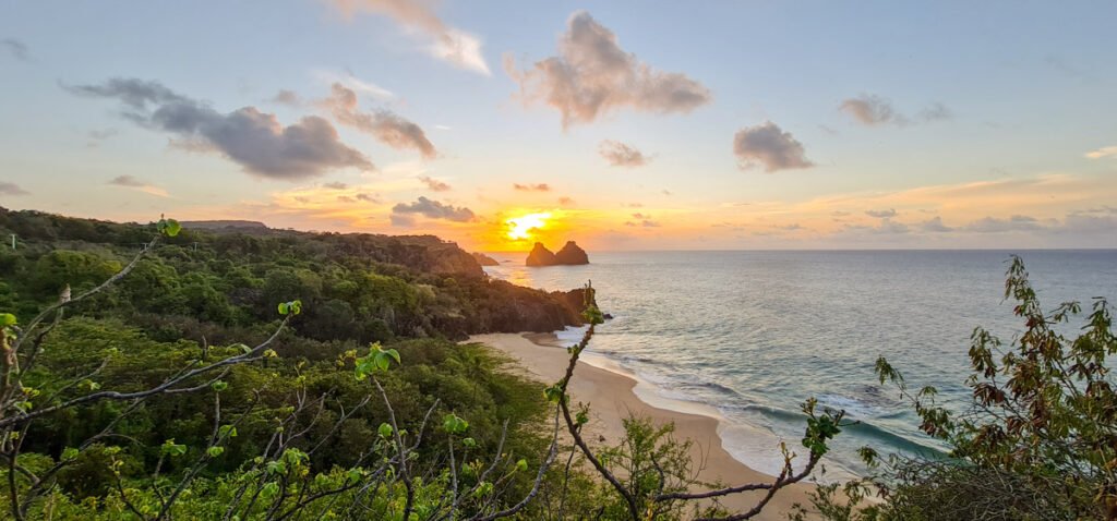 Pôr do Sol em Fernando de Noronha